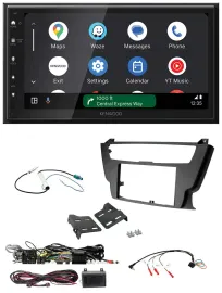 Kenwood DAB Bluetooth USB Lenkrad 2DIN Autoradio für BMW 3er 4er 2012-2016 ohne
