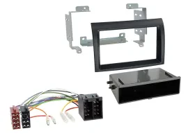 Установочный комплект для автомобильной магнитолы DIN Caraudio24 Citroen Jumper / Fiat Ducato (2006–2011) черный