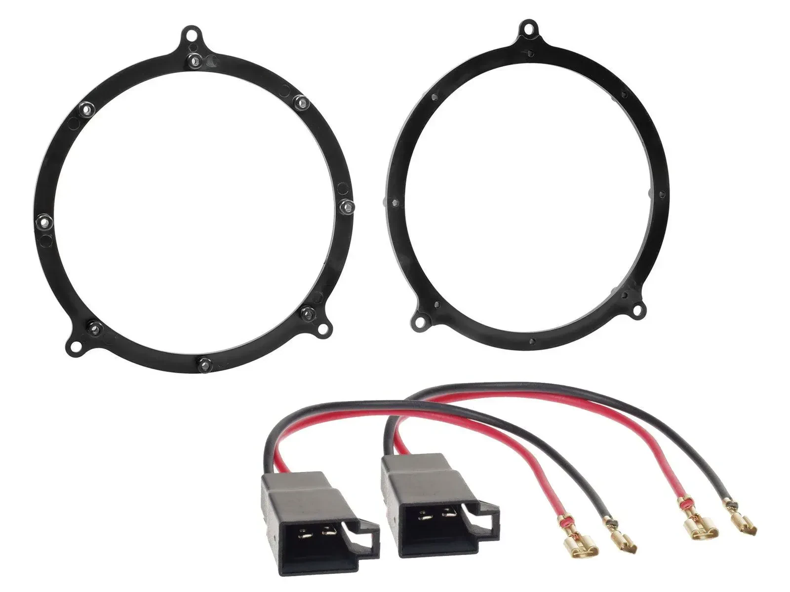 Lautsprechereinbauset für Audi A3 A4 A6 TT 165 mm Tür Front Heck