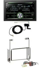 Pioneer CD USB MP3 Bluetooth 2DIN DAB Autoradio für Nissan X-Trail 2007-2014