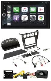 Blaupunkt DAB USB Bluetooth Lenkrad 2DIN TMC Navigation für BMW 5er E60 2004-200