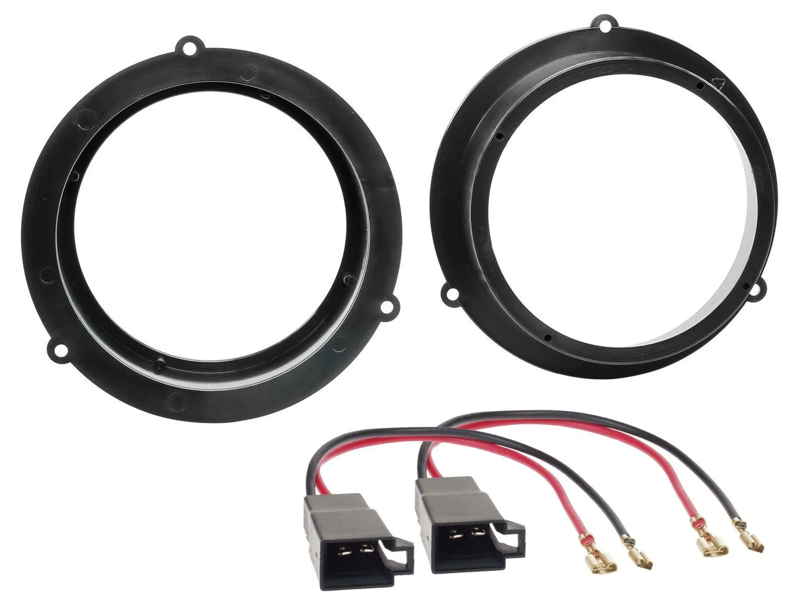 Lautsprechereinbauset für Audi A4 ab 09 Q5 ab 12 165 mm Heckablage