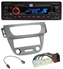 JBL AUX MP3 USB Bluetooth SD Autoradio für Renault Megane 3 (12-14) - grau