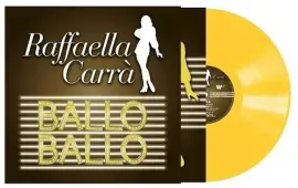 Виниловая пластинка Raffaella Carra - Ballo Ballo - Transparent Yellow Vinyl [New Vinyl LP] Clear Vi