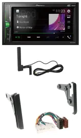 Автомагнитола для Toyota Highlander, Matrix, RAV4 Pioneer 2DIN MP3 DAB AUX Bluetooth
