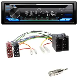 JVC Bluetooth MP3 USB DAB CD Autoradio für Porsche Boxster (1996-2004)