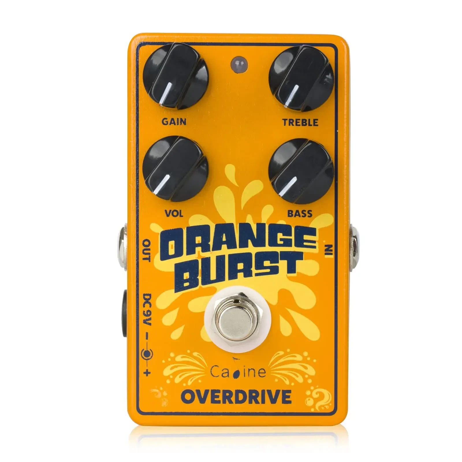 Педаль эффектов для электрогитары CALINE CP-516 Orange Burst Overdrive