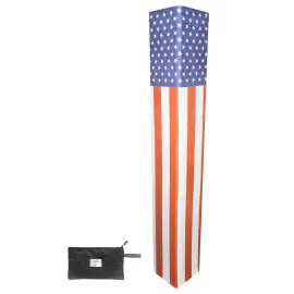 USA Flag Scrim Lycra Box Decor Sleeve Cover Fits up to 6.56 FT Truss Segment