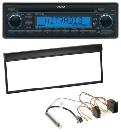 VDO AUX MP3 1DIN CD USB Autoradio für Skoda Fabia (bis 2003)