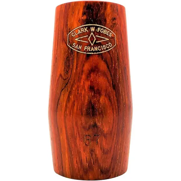 Clark W Fobes Cocobolo Clarinet Barrel Bb Clarinet - 67 mm