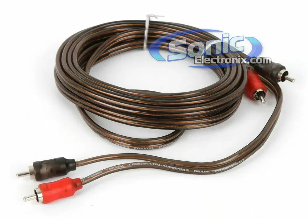 Коммутационный кабель RCA Stinger SI1212 1000 Series 12 ft (2-канальный, стерео)