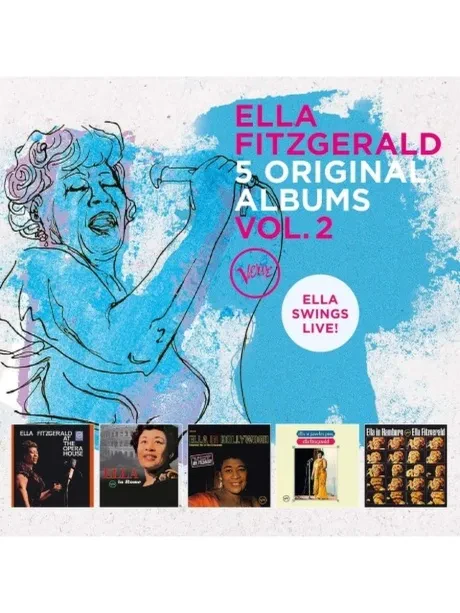 ELLA FITZGERALD - 5 Original Albums Vol.2 (5CD)