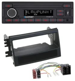 Blaupunkt MP3 AUX USB 1DIN Autoradio für Kia Soul (AM, 2008-2011)