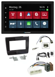Blaupunkt MP3 Bluetooth DAB 2DIN USB Autoradio für Isuzu D-Max 2020 2021 Klavier