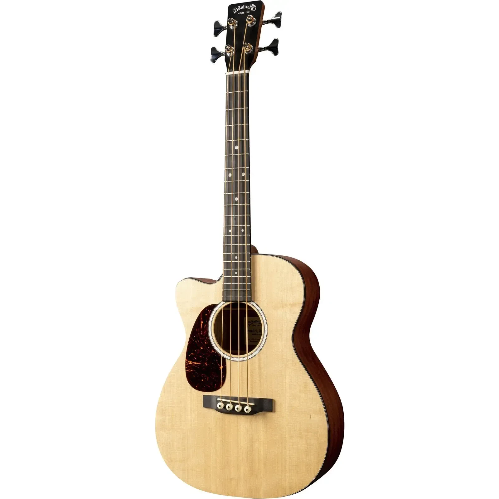 Бас-гитара акустическая Martin Guitars 000CJr-10E LH Natural с чехлом