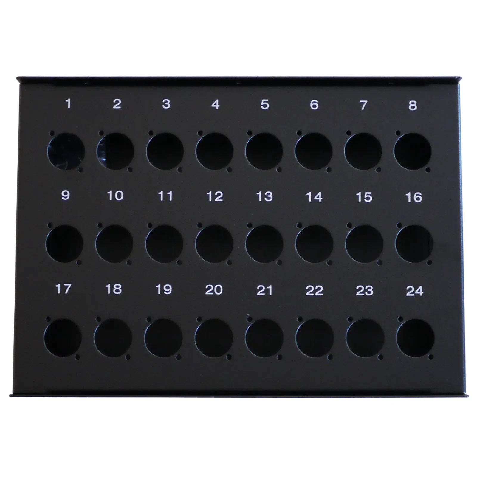MUSIC STORE Stagebox 24 / 24 für Boden/Wand, D-Serie Buchse - Stecker