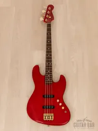 Бас-гитара Fender Order Made Jazz Bass JB62 Trans Red Ash Japan 1987