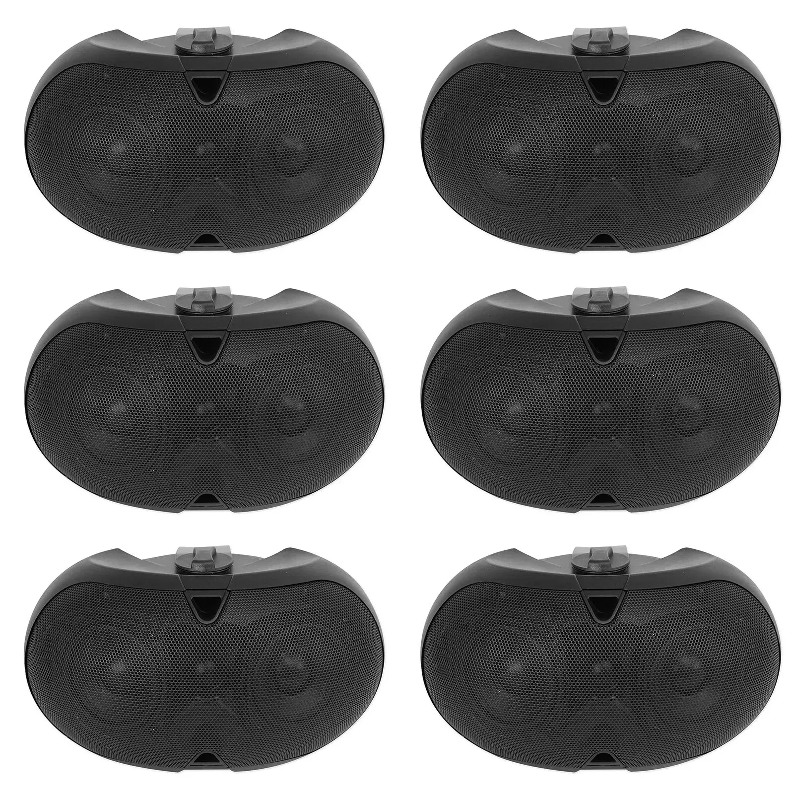 Настенная акустика Rockville D4-70 Black 4" 30W (6 штук)