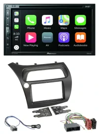 Pioneer DVD 2DIN MP3 DAB Bluetooth USB Autoradio für Honda Civic (2006-2012)