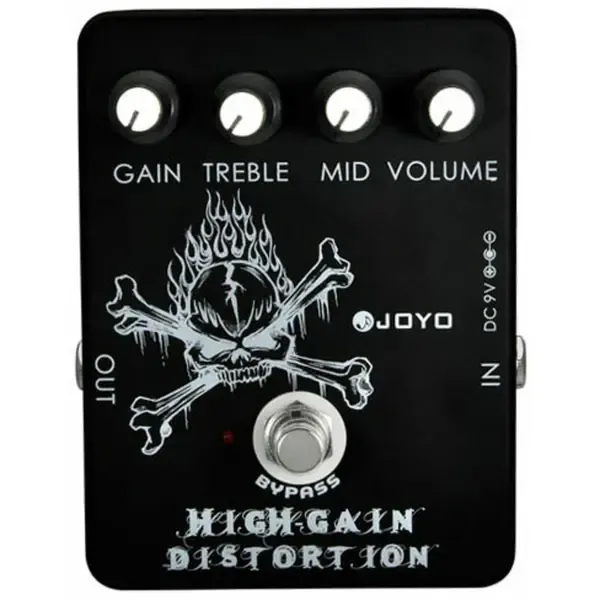 Педаль эффектов для электрогитары Joyo JF-04 High Gain Distortion