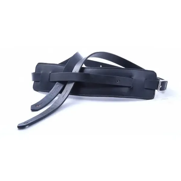 Ремень для гитары RightOn Straps Leathercraft SLIM Black