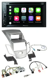 Pioneer Lenkrad USB DVD Bluetooth DAB 2DIN Autoradio für Ford Fiesta 2010-17 Dis