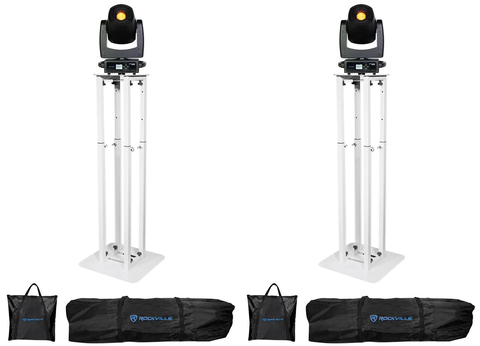 Прожектор American DJ Stryker Spot LED (набор, пара) с Totem Stands RTP32W (2 шт)