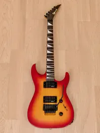 Электрогитара Charvel Archtop Dinky DKA-110 HH Cherry Sunburst w/gigbag Japan 1990