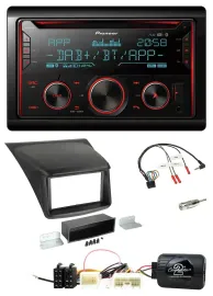 Pioneer 2DIN DAB Lenkrad Bluetooth USB CD Autoradio für Mitsubishi L200 2010-201
