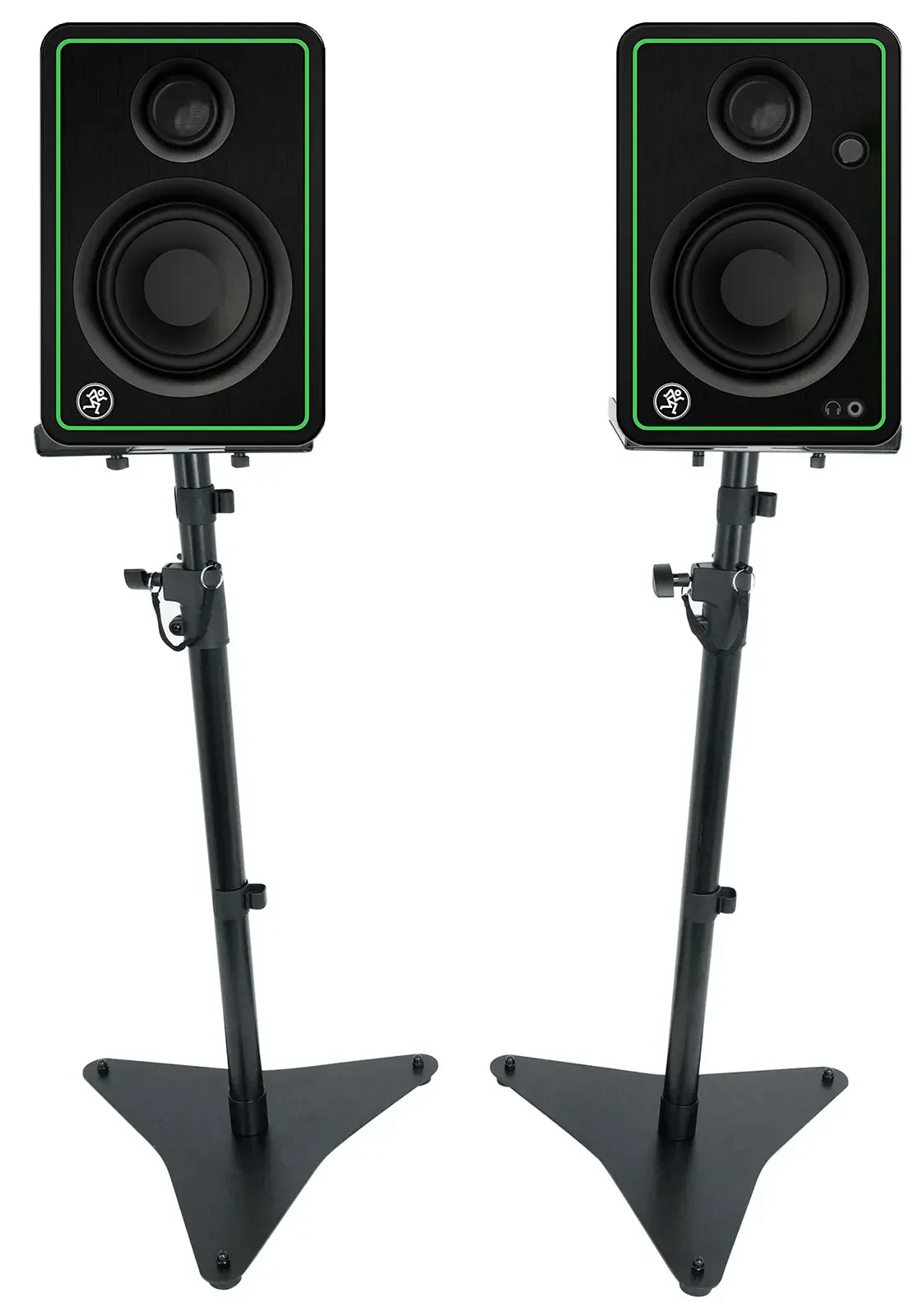 Широкополосная акустическая система Mackie CR3-XBT Black со стойкой (пара)