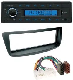 VDO AUX Bluetooth USB MP3 Autoradio für Toyota Aygo (AB1, 05-14)