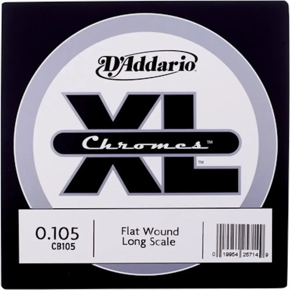 Струна одиночная D'Addario CB105 Chromes Flat Wound 105