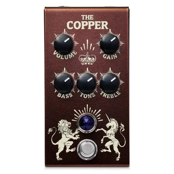 Педаль эффектов для электрогитары Victory Amplification V1 The Copper Pedal