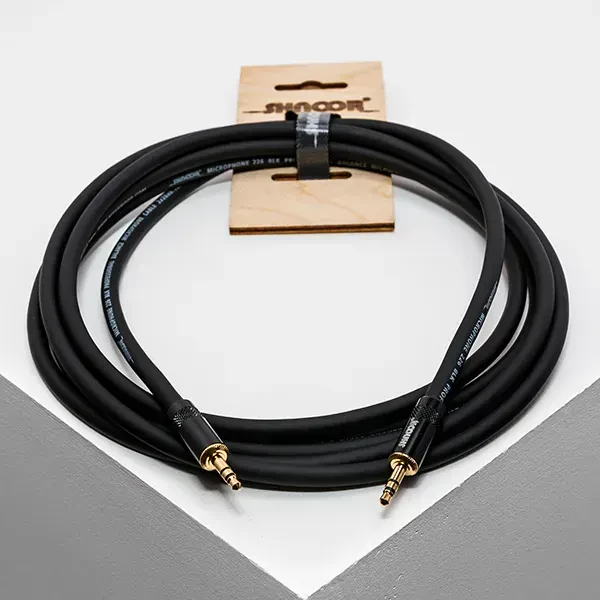 Коммутационный кабель SHNOOR MJMJ-B-15m Black 15 м