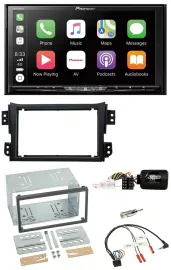 Pioneer 2DIN Lenkrad USB DAB DVD Bluetooth Autoradio für Opel Agila B Suzuki Spl