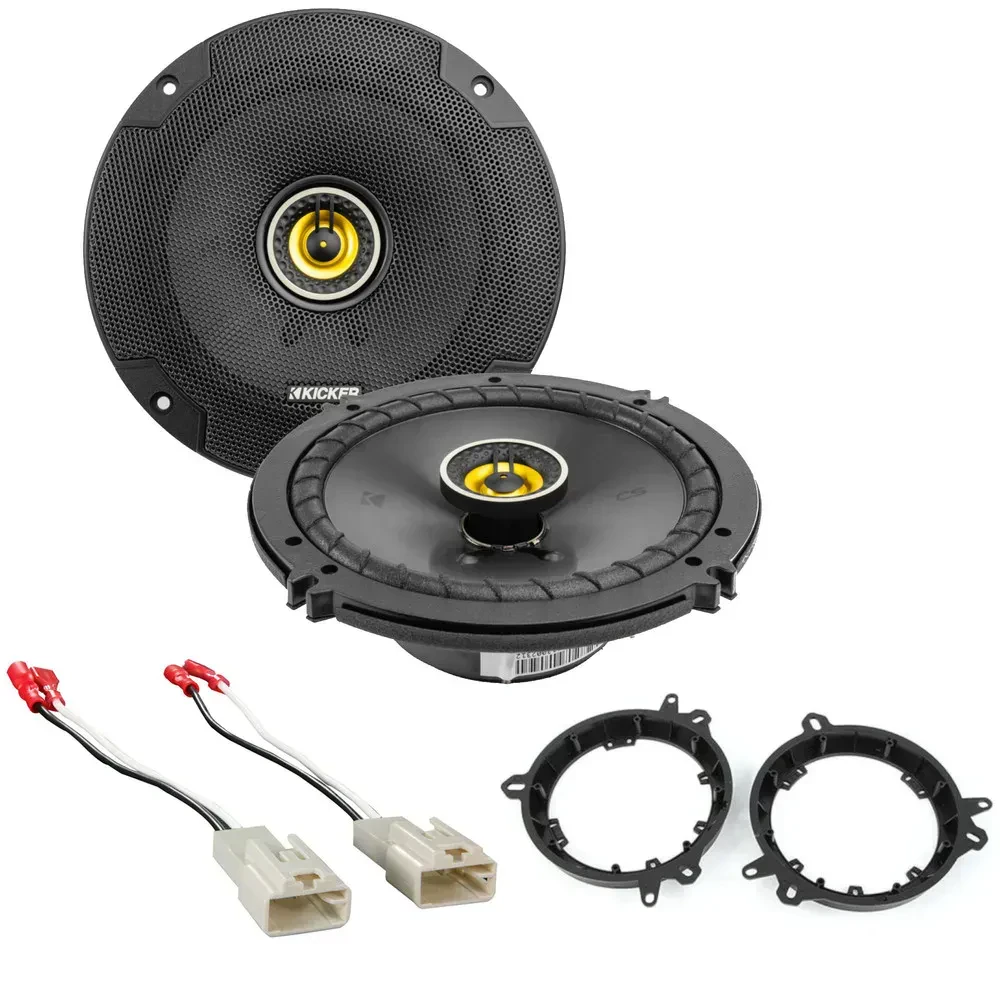 Автодинамики для Toyota Tacoma (2005–2015) Kicker Rear Door Factory Speaker Replacement Package (набор)