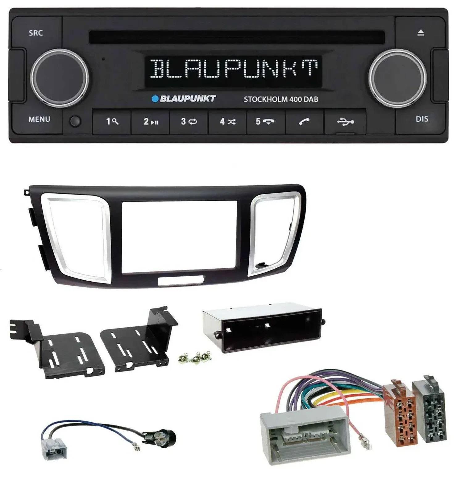 Blaupunkt MP3 Bluetooth DAB CD USB Autoradio für Honda Accord (ab 2011)