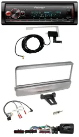 Pioneer Bluetooth DAB USB Lenkrad Autoradio für Ford Mondeo 2000-2002 silber