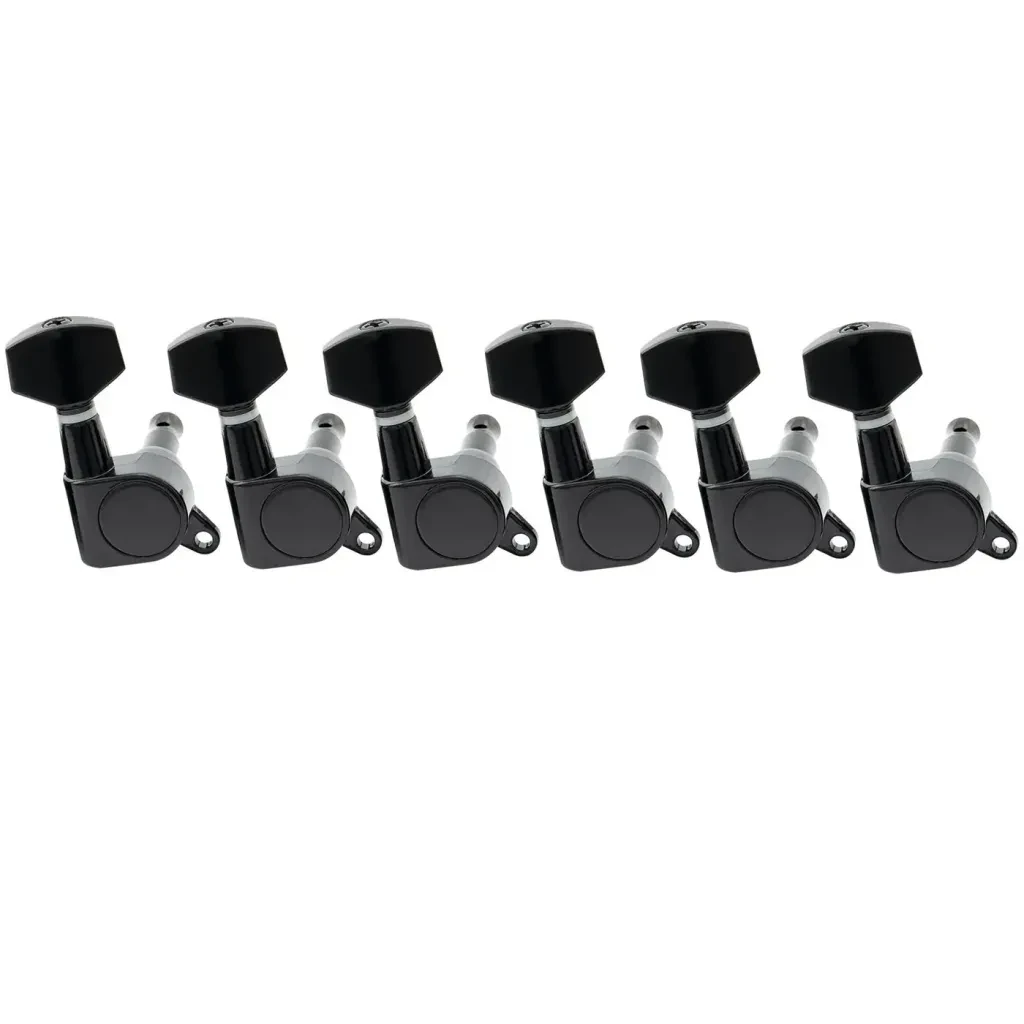 Колки для гитары Musiclily MX1342BK-6 6 шт., черные