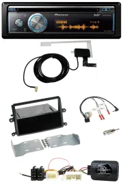 Pioneer Bluetooth DAB Lenkrad USB CD Autoradio für Mitsubishi L200 2006-2015