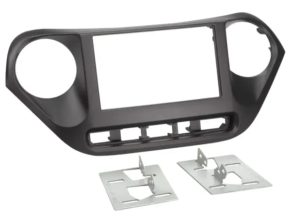 Einbaurahmen Set Doppel DIN Autoradio für Hyundai i10 IA ab 2013