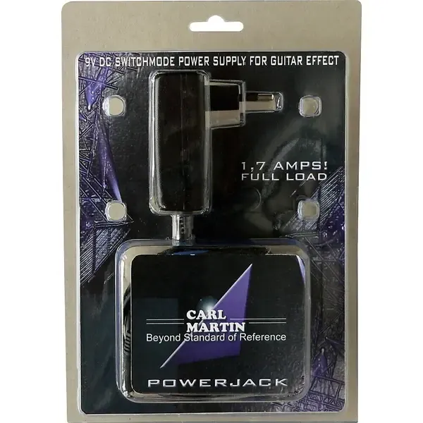 Блок питания для гитарных педалей Carl Martin Powerjack 9VDC