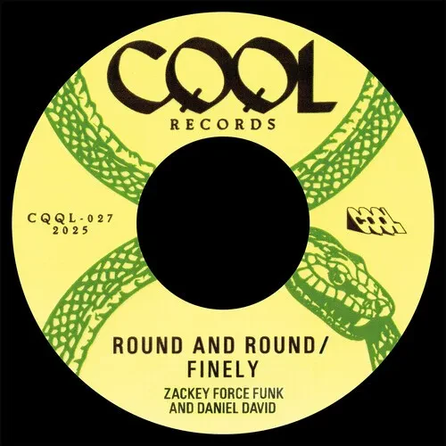 Виниловая пластинка Zackey Force Funk - Round and Round b/w Finely [New 7" Vinyl]