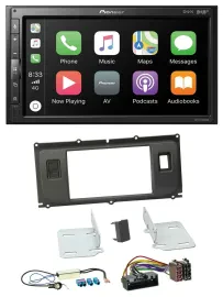 Pioneer USB MP3 DAB 2DIN Bluetooth Autoradio für Land Rover Evoque Blindstopfen
