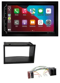 ESX 2DIN DAB USB MP3 Bluetooth Autoradio für VW Golf 4 Polo T4 Fox Passat ISO