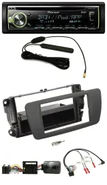 Автомагнитола Pioneer MP3 USB CD DAB для Seat Ibiza, серый, поддержка управления с руля