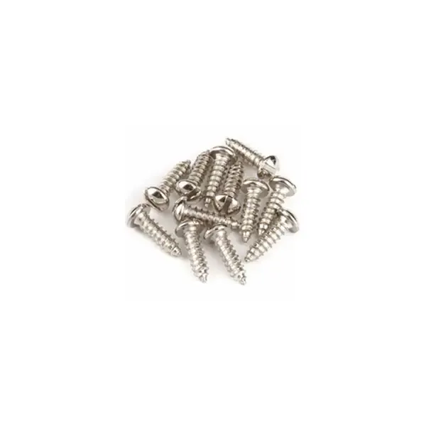 саморез для монтажа колковой механики Fender 3x3/8" Tuning Machine Mounting Screw, Nickel-Plated, 12 Pieces