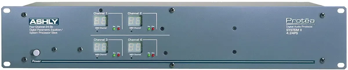 Студийный параметрический эквалайзер ASHLY 4.24PS