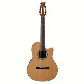 Классическая гитара с подключением Applause Balladeer Mid-Depth Acoustic-Electric Classical Guitar Natural