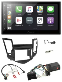 Pioneer Lenkrad Bluetooth DAB 2DIN USB Autoradio für Chevrolet Cruze 05/2009-201